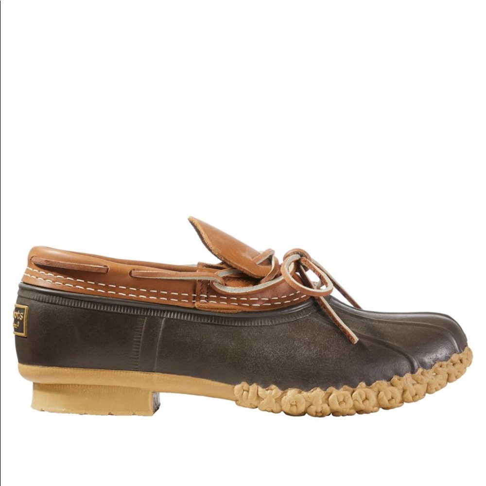 L.L. Bean - NWOT - Women's Bean Boots, Rubber Moc - Size 8 - Tan/Brown
